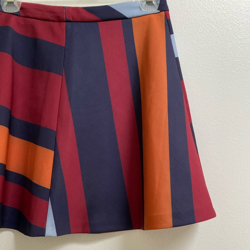 Zara Colour Block Circle Skirt S - Picture 2 of 5